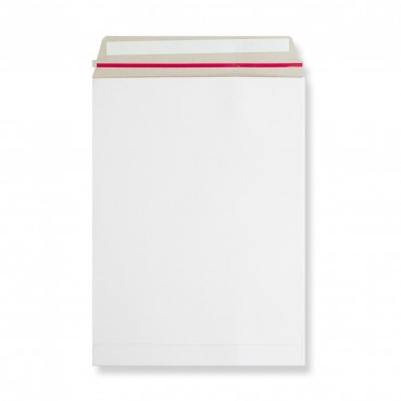 White All Board Envelopes with Ripper Strip 324mm x 229mm C4
