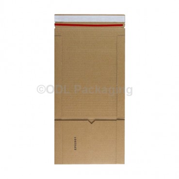  CD Size Brown Book Wrap B Flute 147 x 126 x 55mm