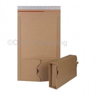 C5+ Brown Book Wrap E Flute 251 x 165 x 60mm