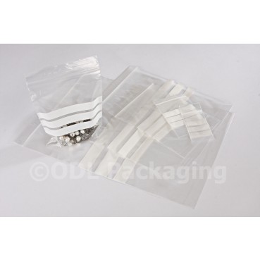5.5" x 5.5" (137mm x 137mm) Grip Seal Bags with Panel