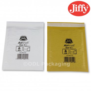 JL0 Jiffy Airkraft Padded Envelopes/Bags
