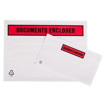 A6 Printed Document Enclosed (112mm x 162mm)