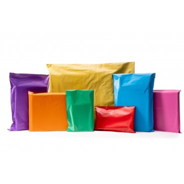 6" x 9" (161mm x 240mm) Coloured Mailing Bags 