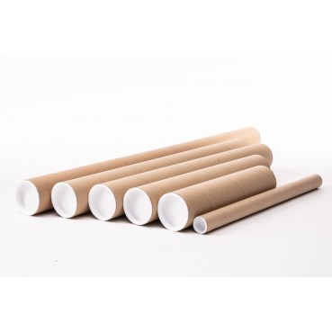 Strong Cardboard Postal Tubes A4 240mm x 50mm