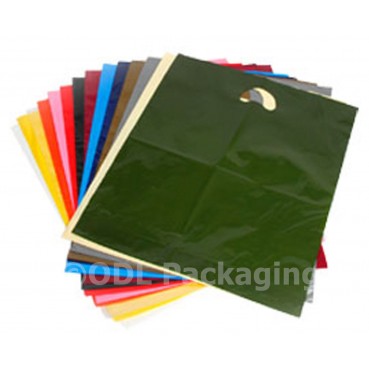 Clear Strong Quality Carrier Bags Varigauge 10" x 14" + 4"