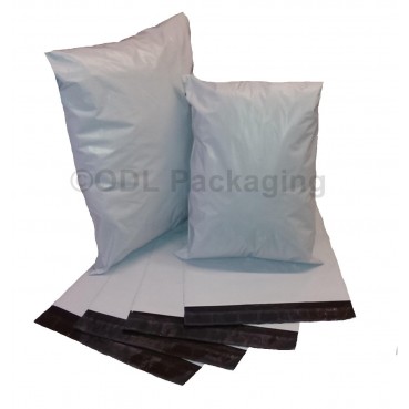 10" x 14" (250mm x 350mm) White Mailing Bags