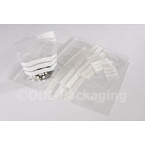 6" x 9" (150mm x 225mm) Grip Seal Bags with Panel