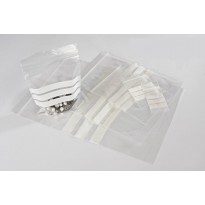 3" x 3.25" (75mm x 80mm) Grip Seal Bags with Panel