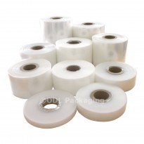 Clear Rolls of Polythene Plastic Lay Flat Tubing 120, 250 & 500 Gauge