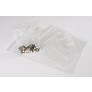 3" x 7.5" (75mm x 187mm) Clear Grip Seal Bags